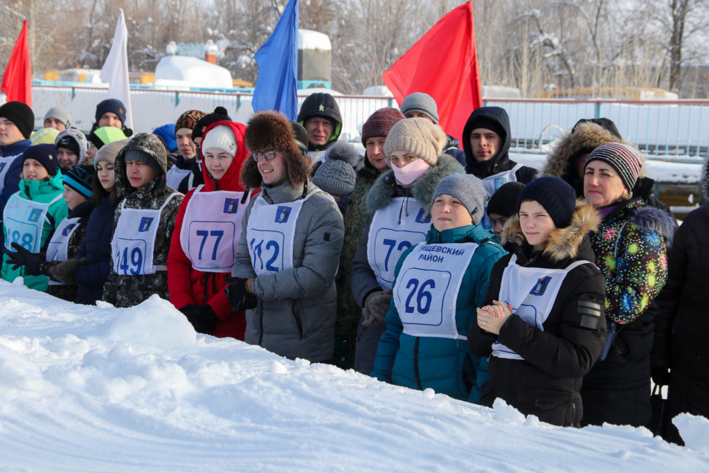В детском оздоровительном лагере прошли соревнования по лыжным гонкам